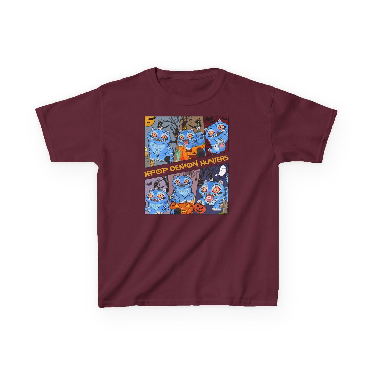 K-Pop Demon Hunters Halloween Kids Tee