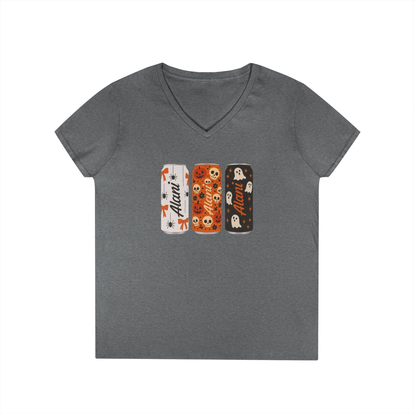 Halloween Alani Can V-Neck T-Shirt