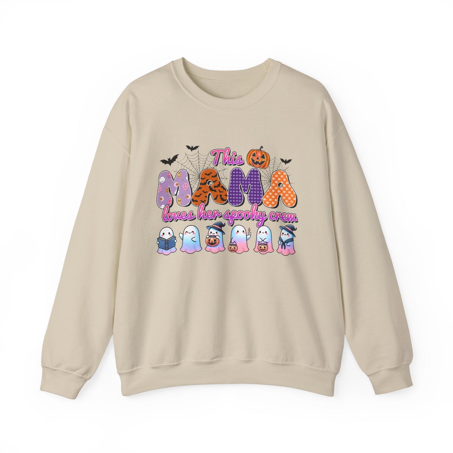This Mama Loves Her Spooky Crew Sweatshirt