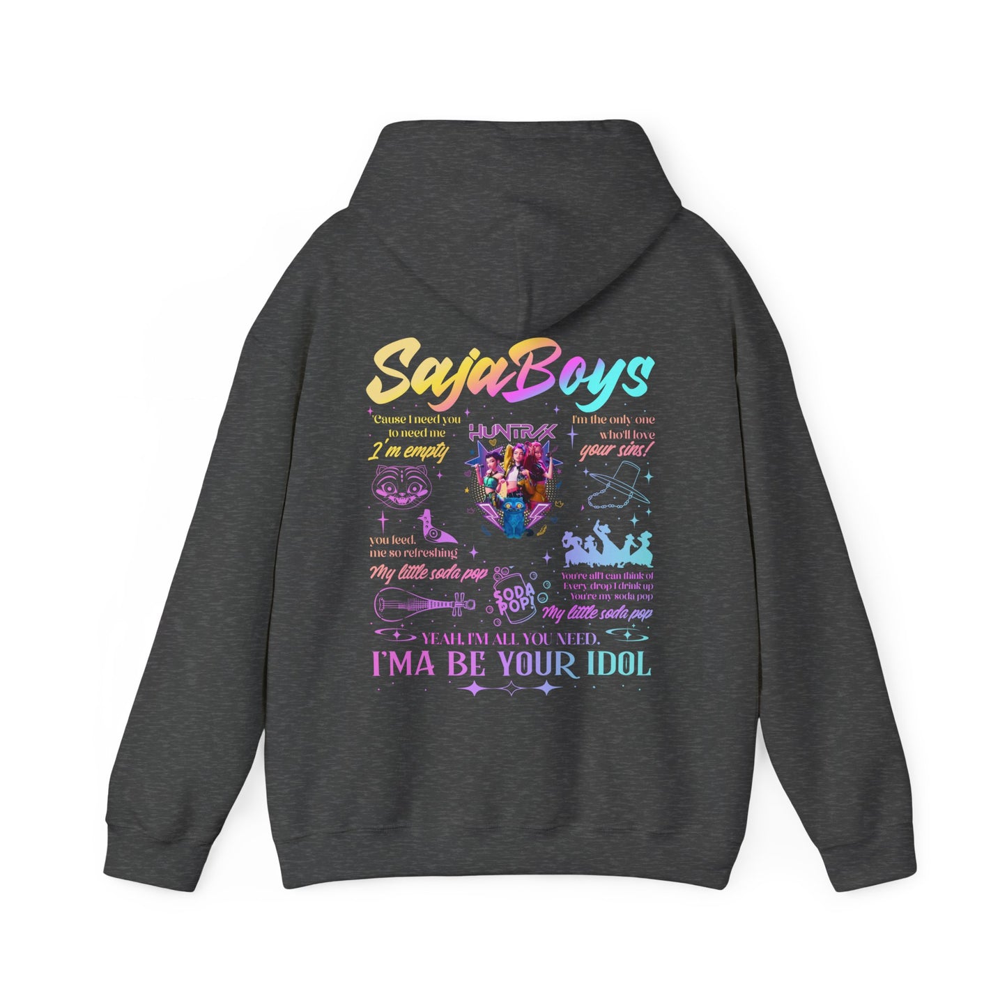 Kpop Demon Hunters Double Sided Hoodie