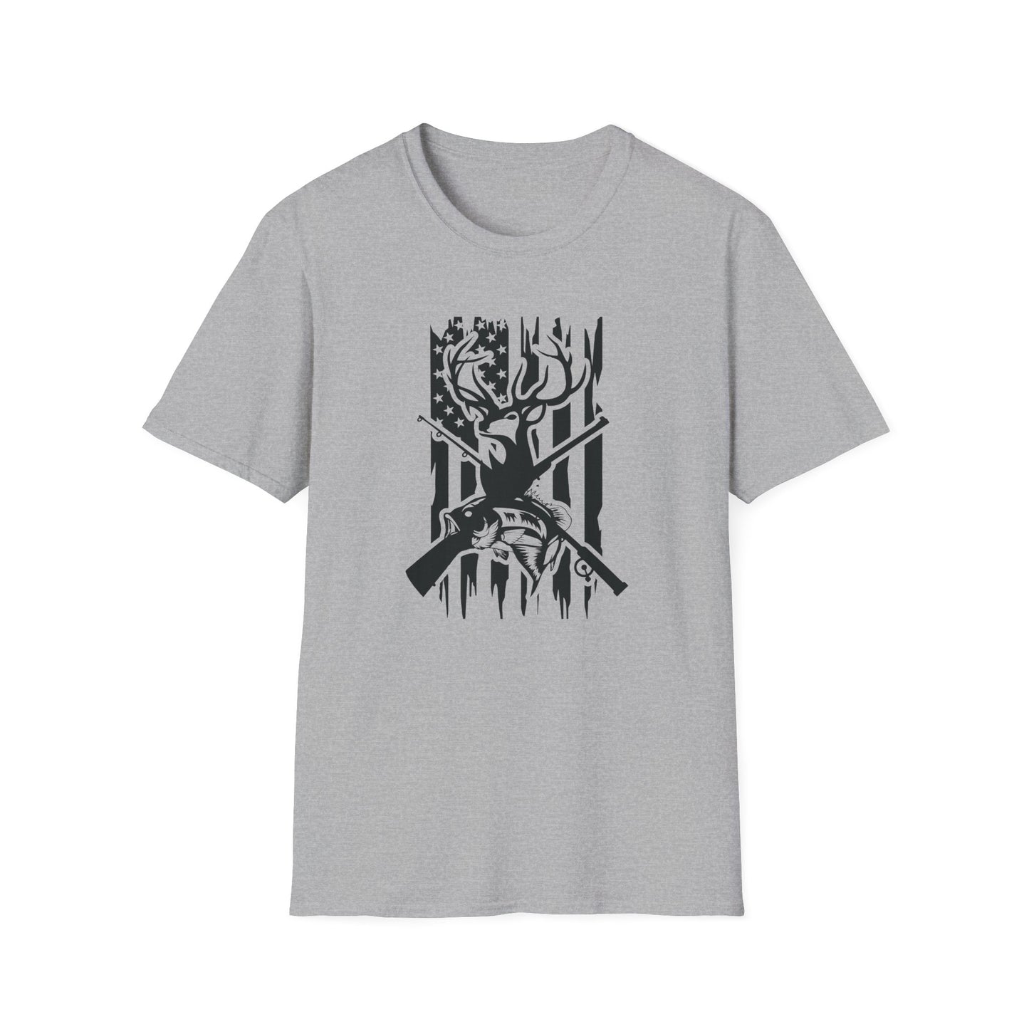 Patriotic Hunting/Fishing T-Shirt