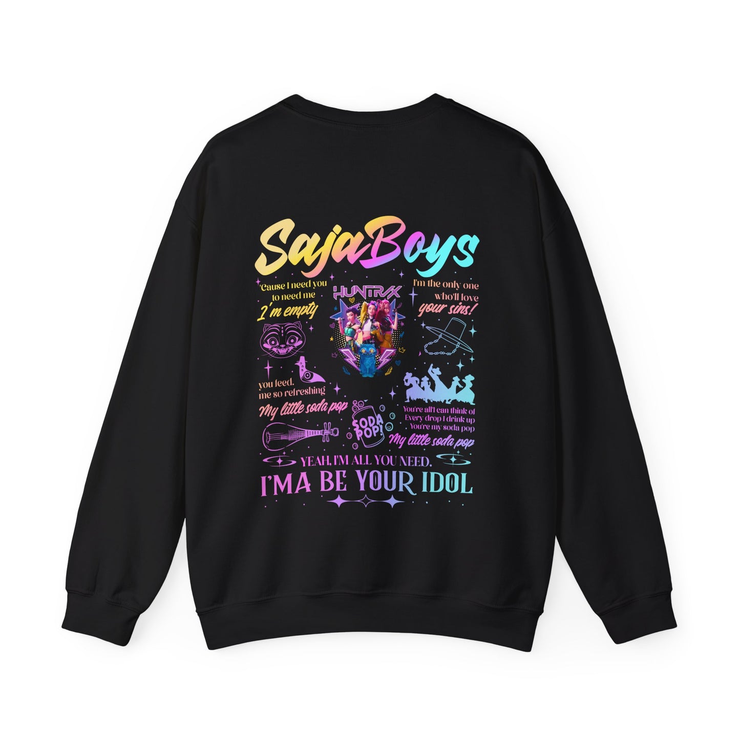 Unisex Crewneck Sweatshirt - Unique Graphic Tees, Casual Wear for Fans, Cozy Pullover, Perfect Gift for Occasions, Trendy Streetwear