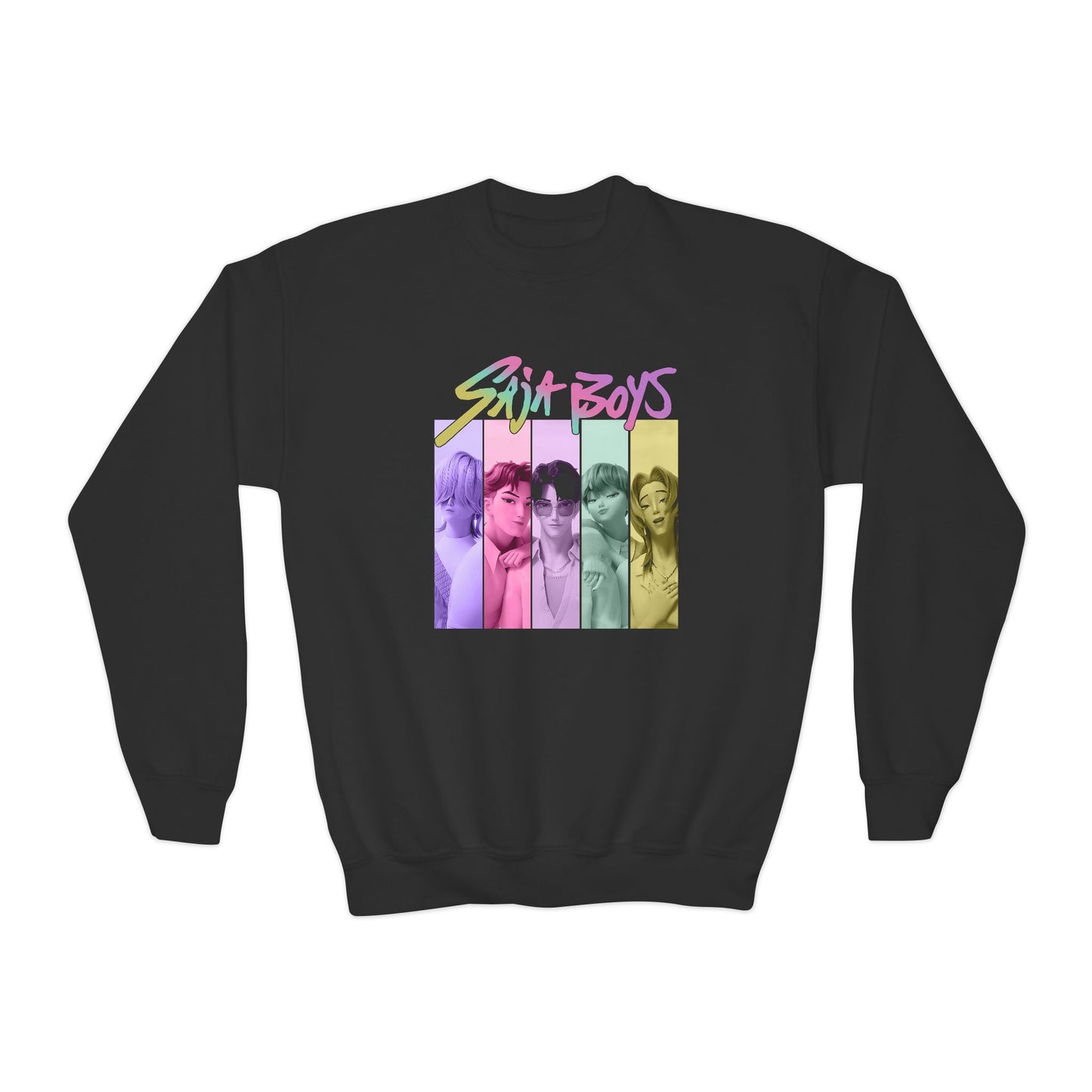 K-Pop Saja Boys Youth Crewneck Sweatshirt