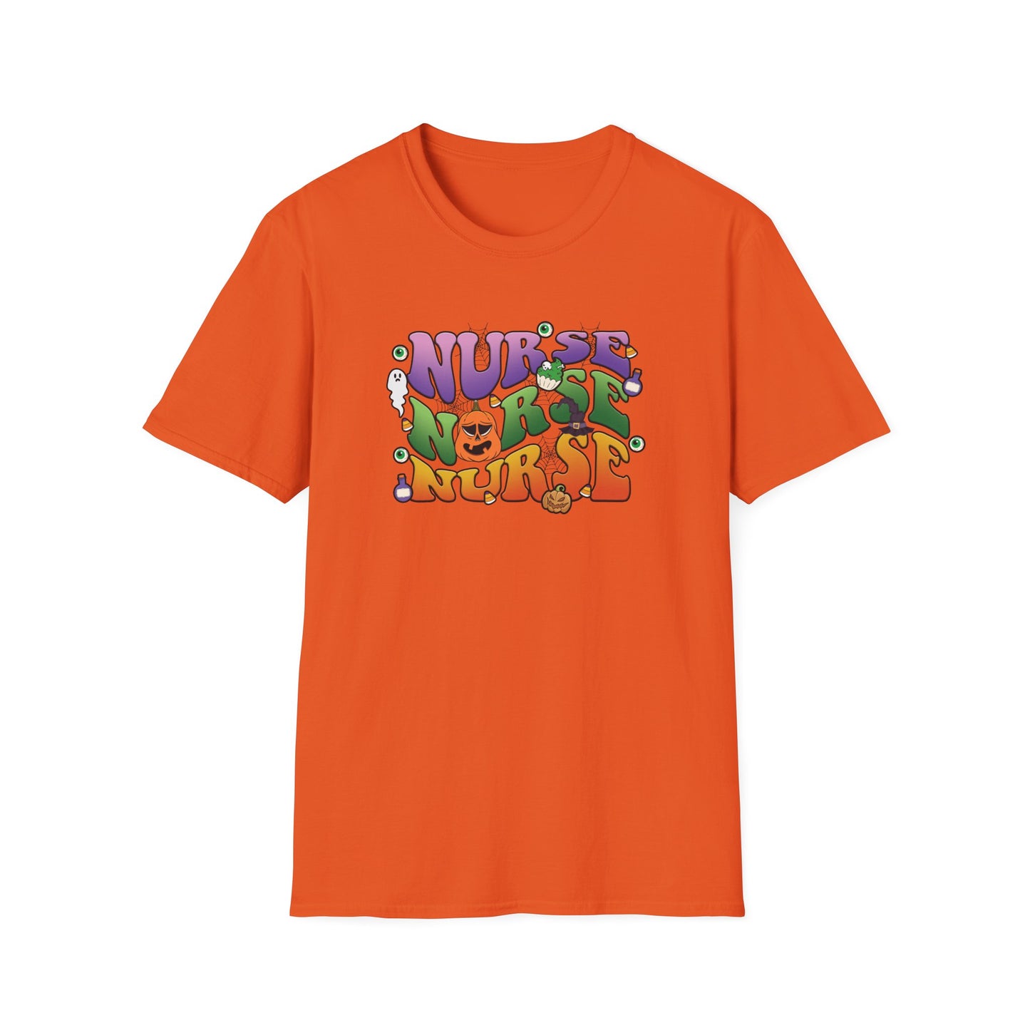 Wavy Nurse Halloween T-Shirt