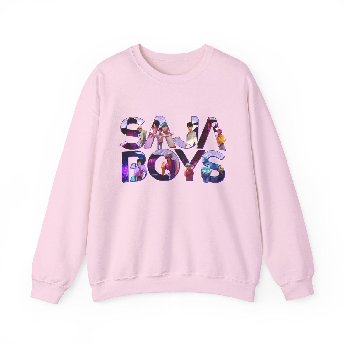 K-Pop SAJA BOYS Words Crewneck Sweatshirt