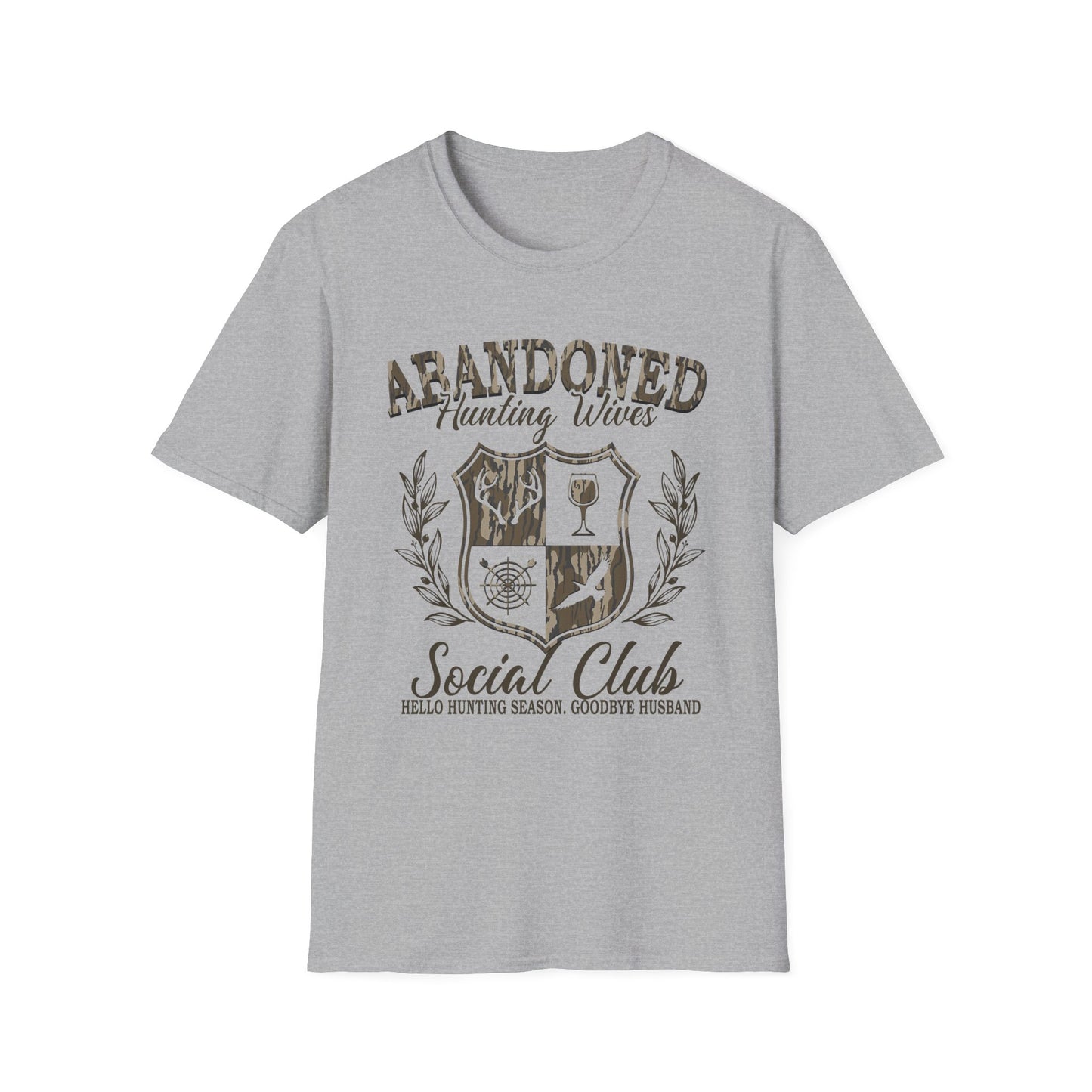 Abandoned Hunting Wives Club T-Shirt