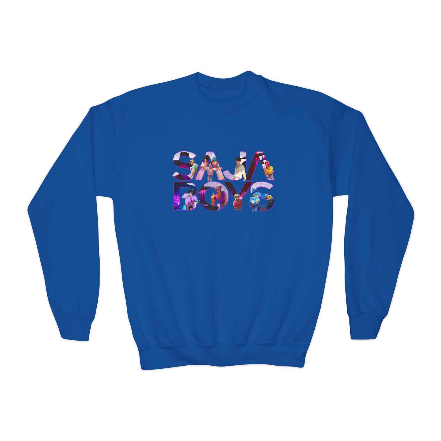 K-Pop Saja Boys Words Youth Crewneck Sweatshirt