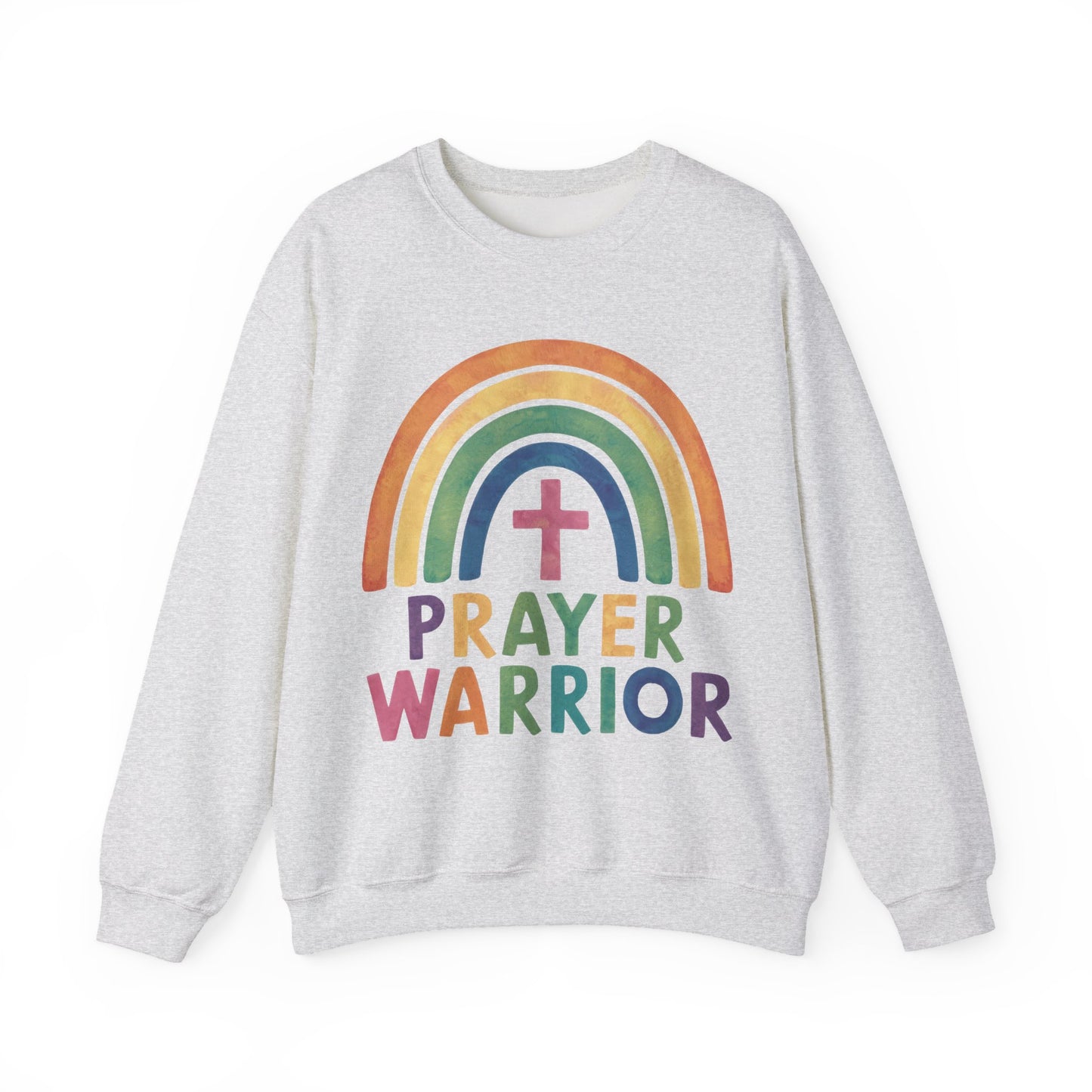 Prayer Warrior Rainbow Sweatshirt