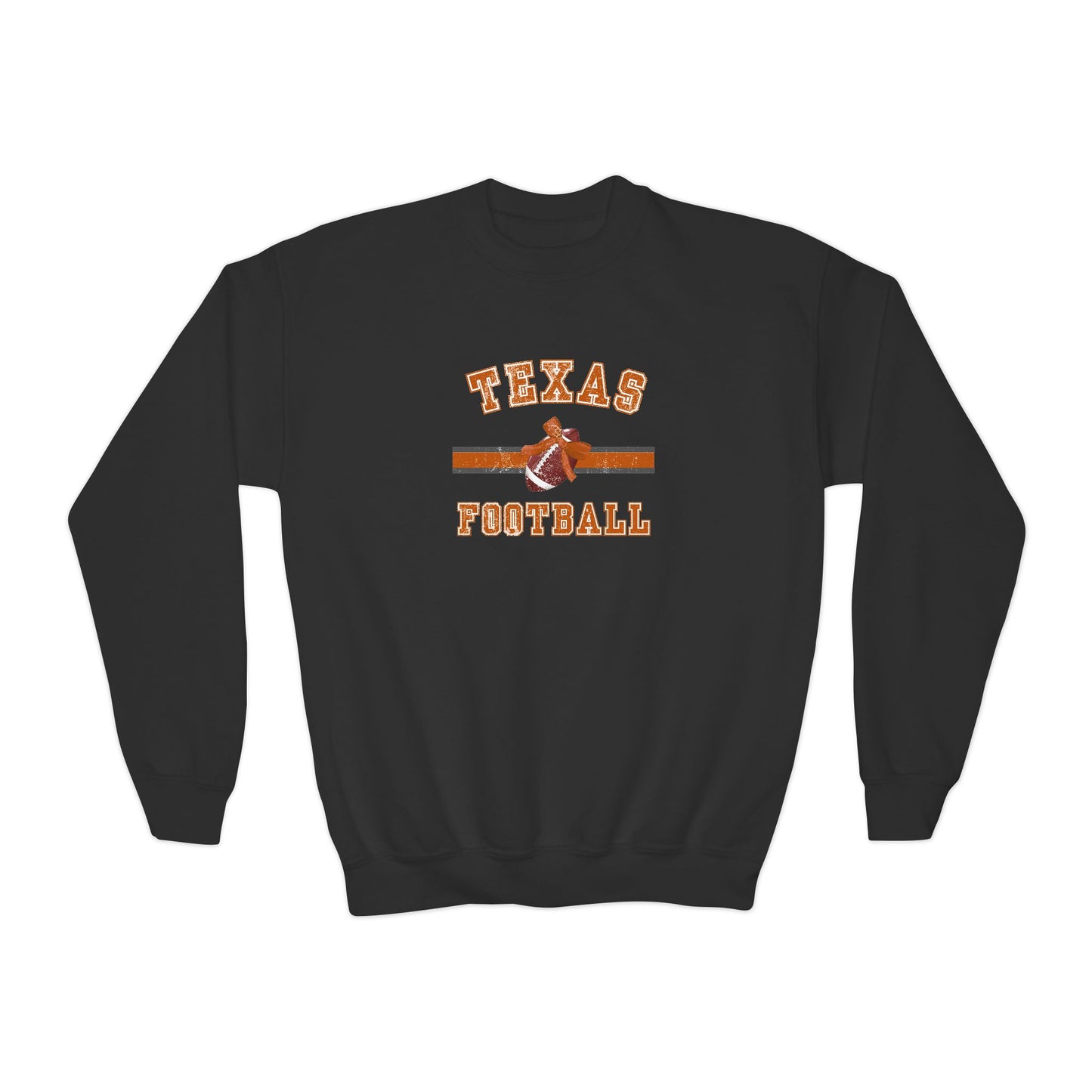 Texas Football Youth Crewneck Sweatshirt