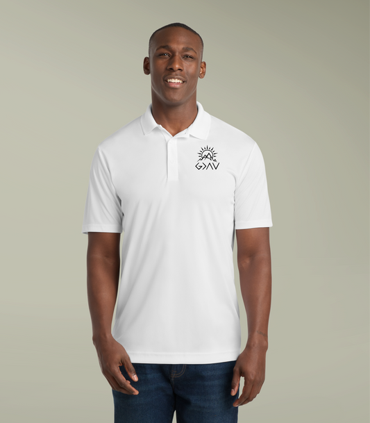 God is Greater Men's Performance Polo