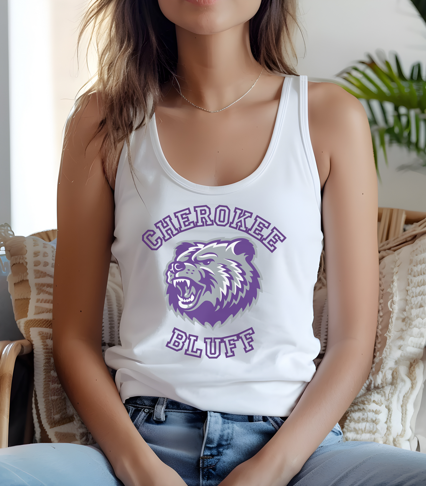 Cherokee Bluff Women's Racerback Tank