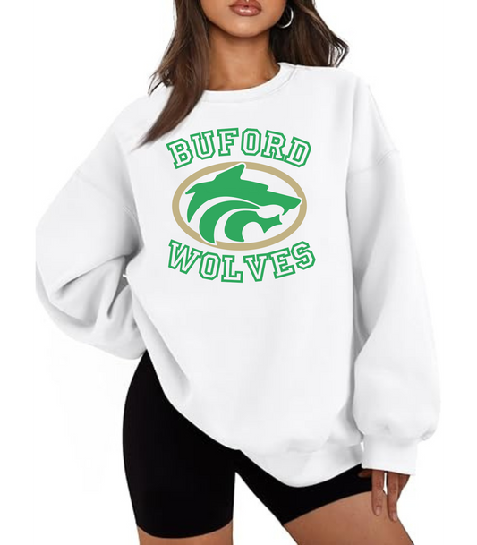 Buford Wolves Crewneck Sweatshirt