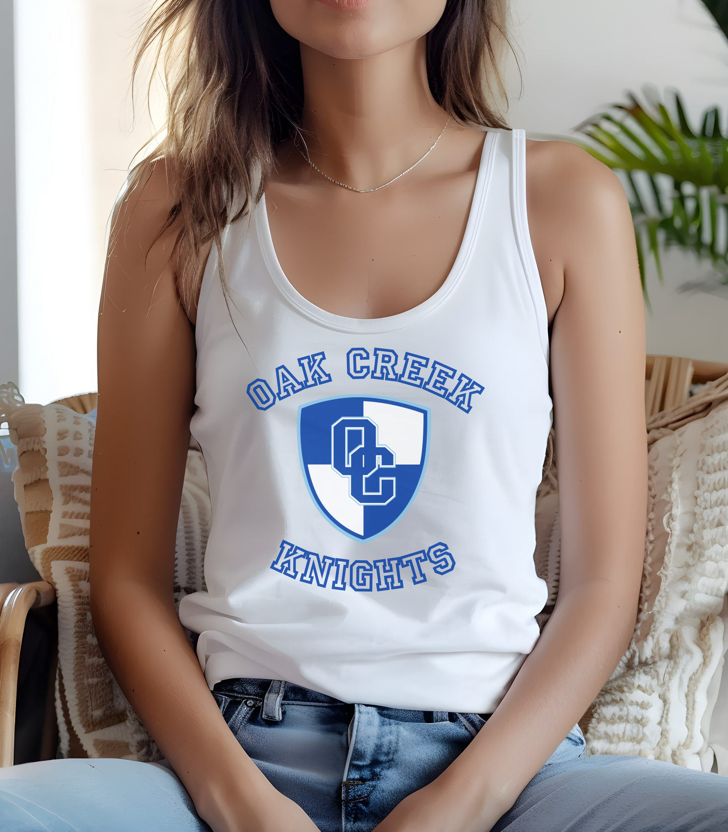 Oak Creek Knights Racerback Tank
