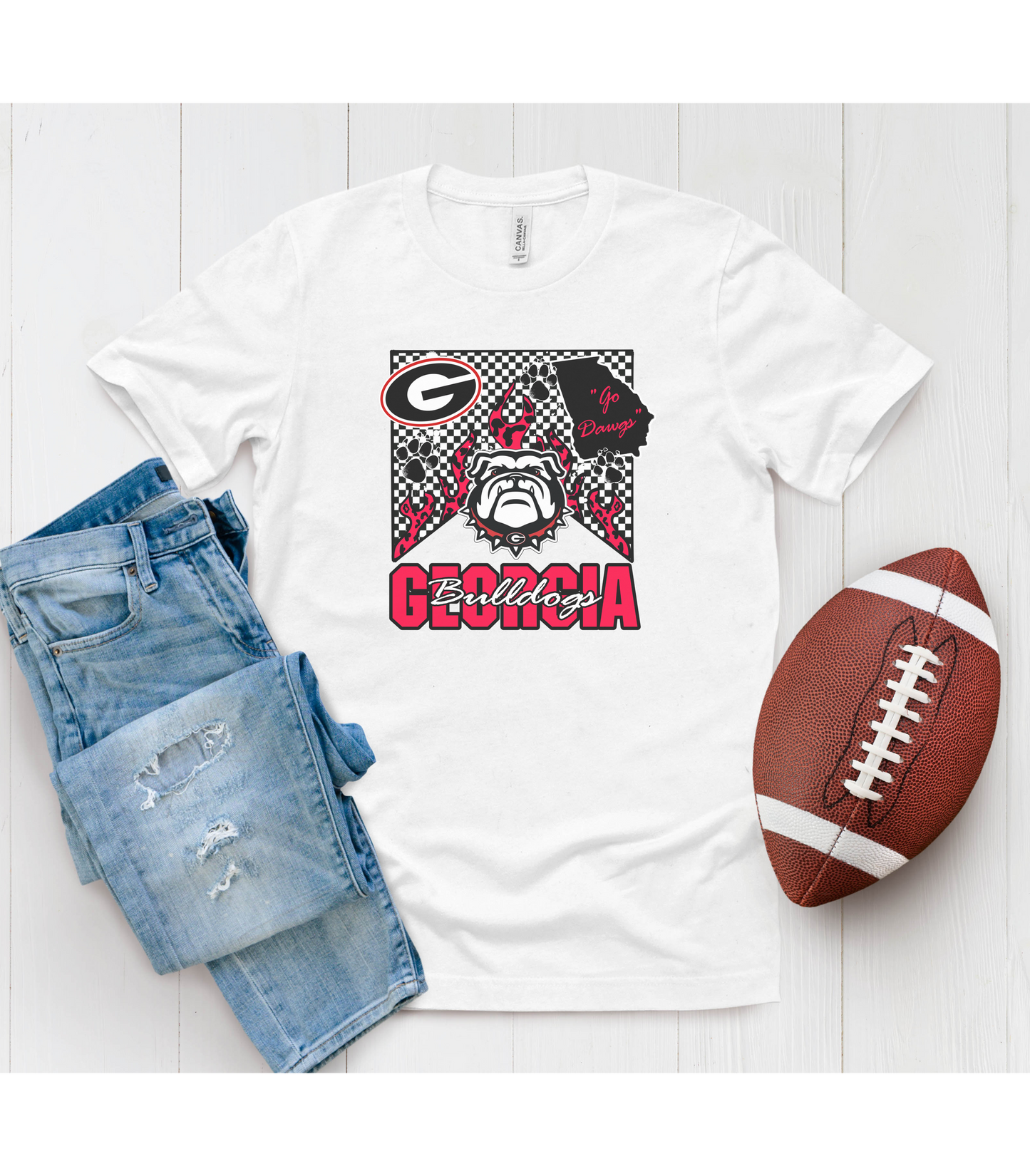 Georgia Bulldogs Unisex Softstyle T-Shirt