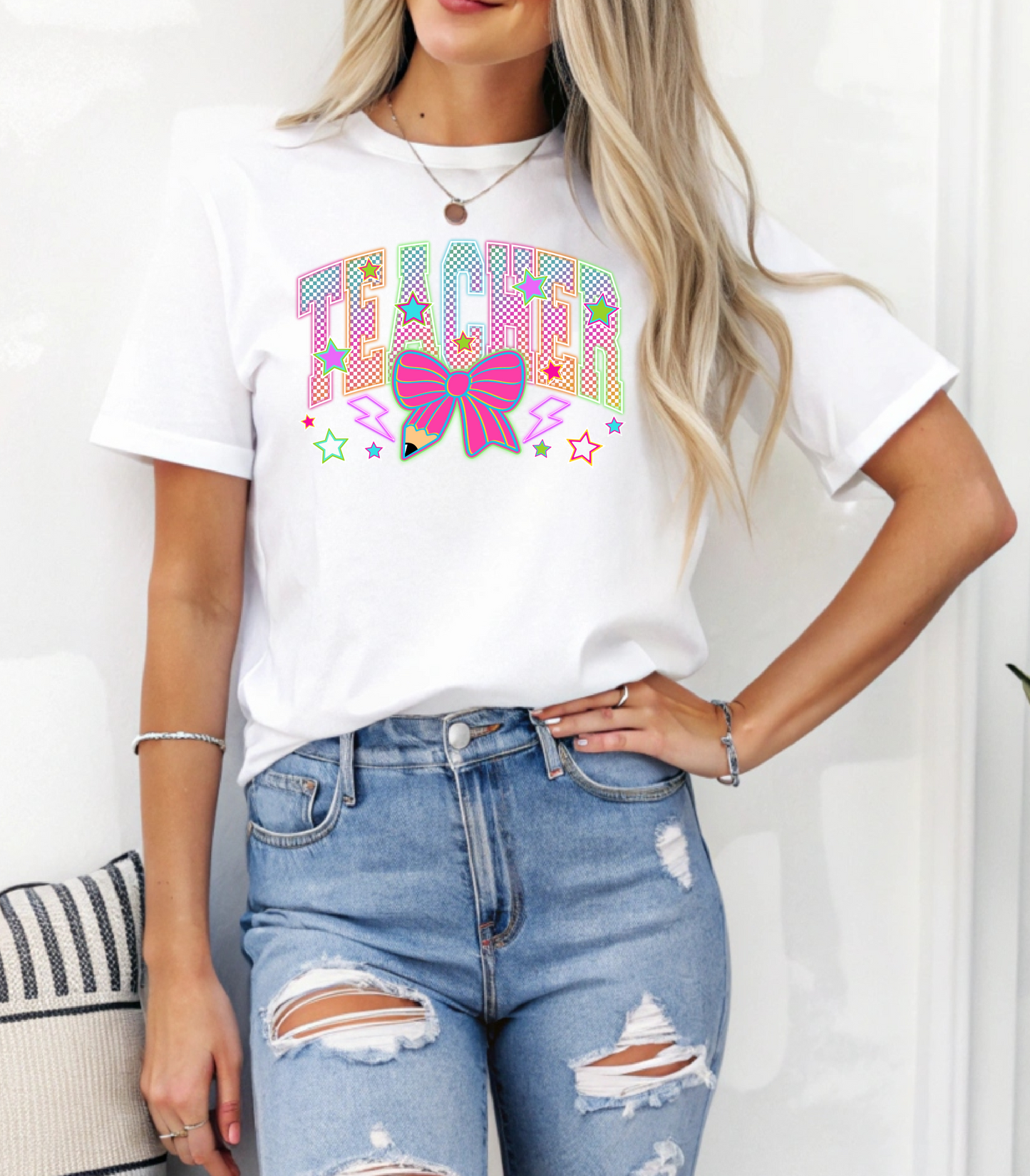 Colorful Teacher T-Shirt