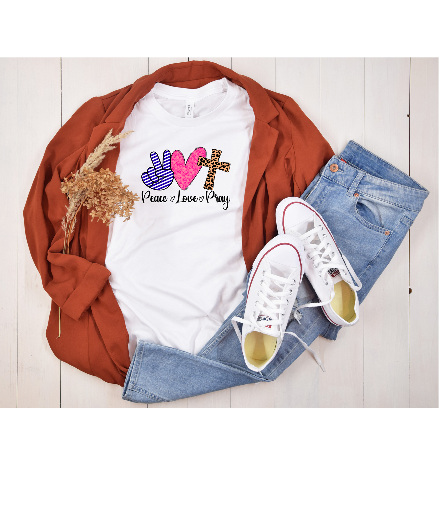 Peace Love Pray T-Shirt
