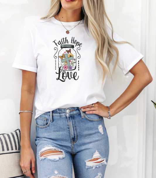 Faith Hope Love Tee