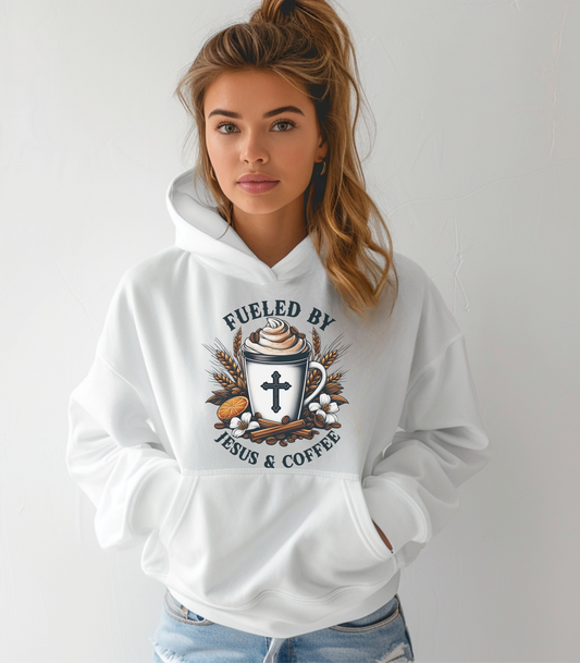 Fueled by Jesus & Coffee Hoodie