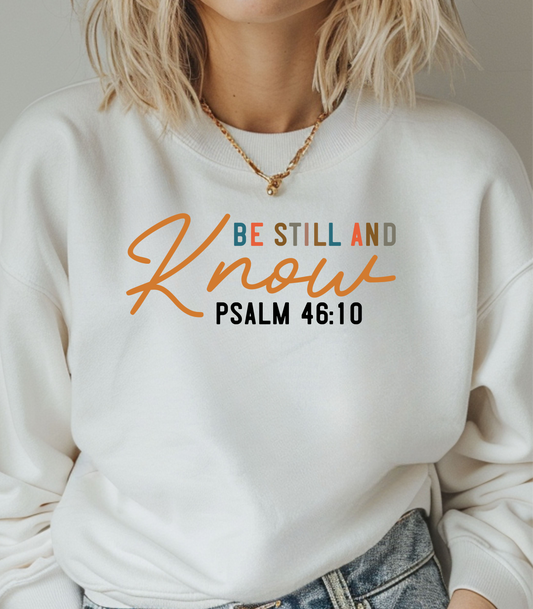 Be Still and Know Crewneck Sweatshirt