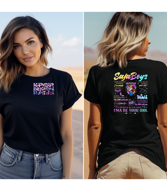 Kids KPop Double Sided Tee