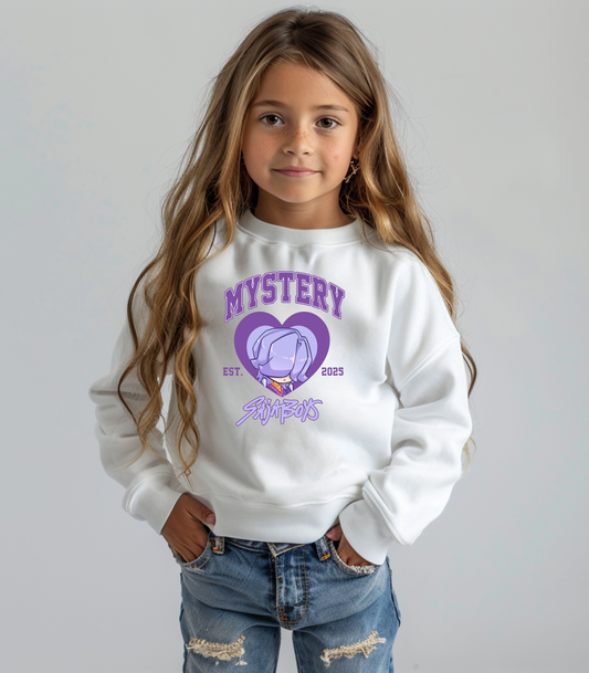 Kpop Mystery Heart Youth Crewneck Sweatshirt