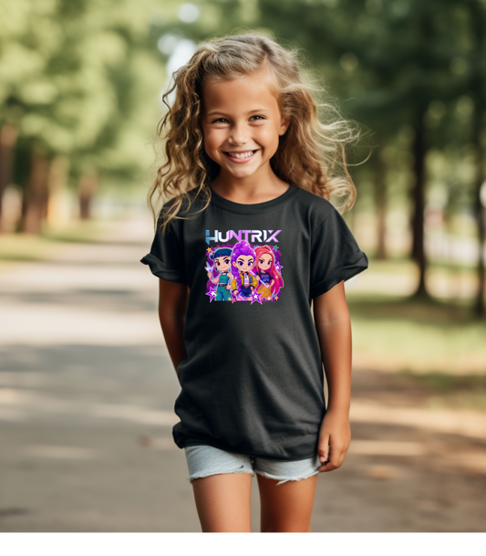 Kids kpop Huntrix Tshirt