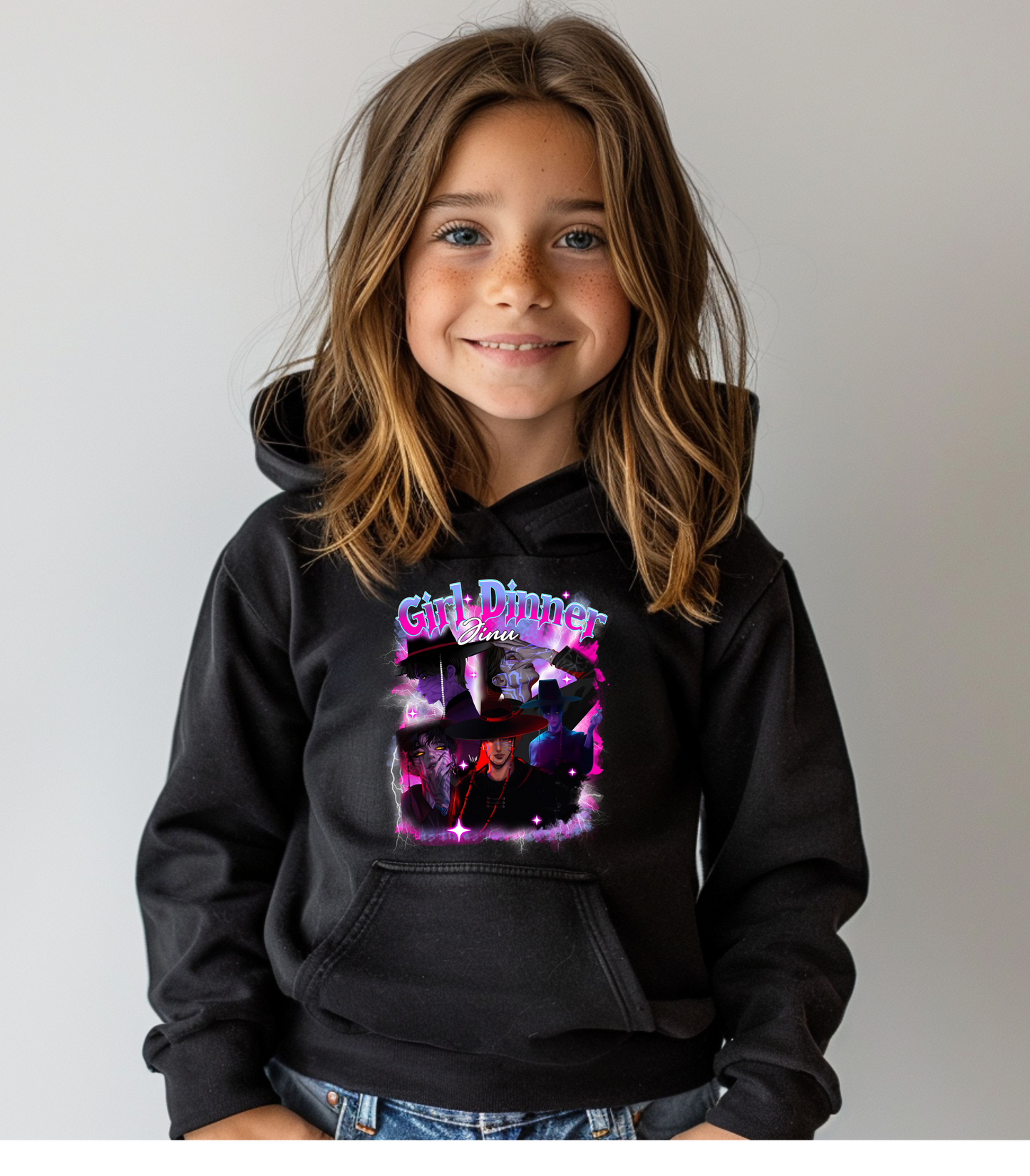 Kpop Girl Dinner Jinu Youth Hoodie