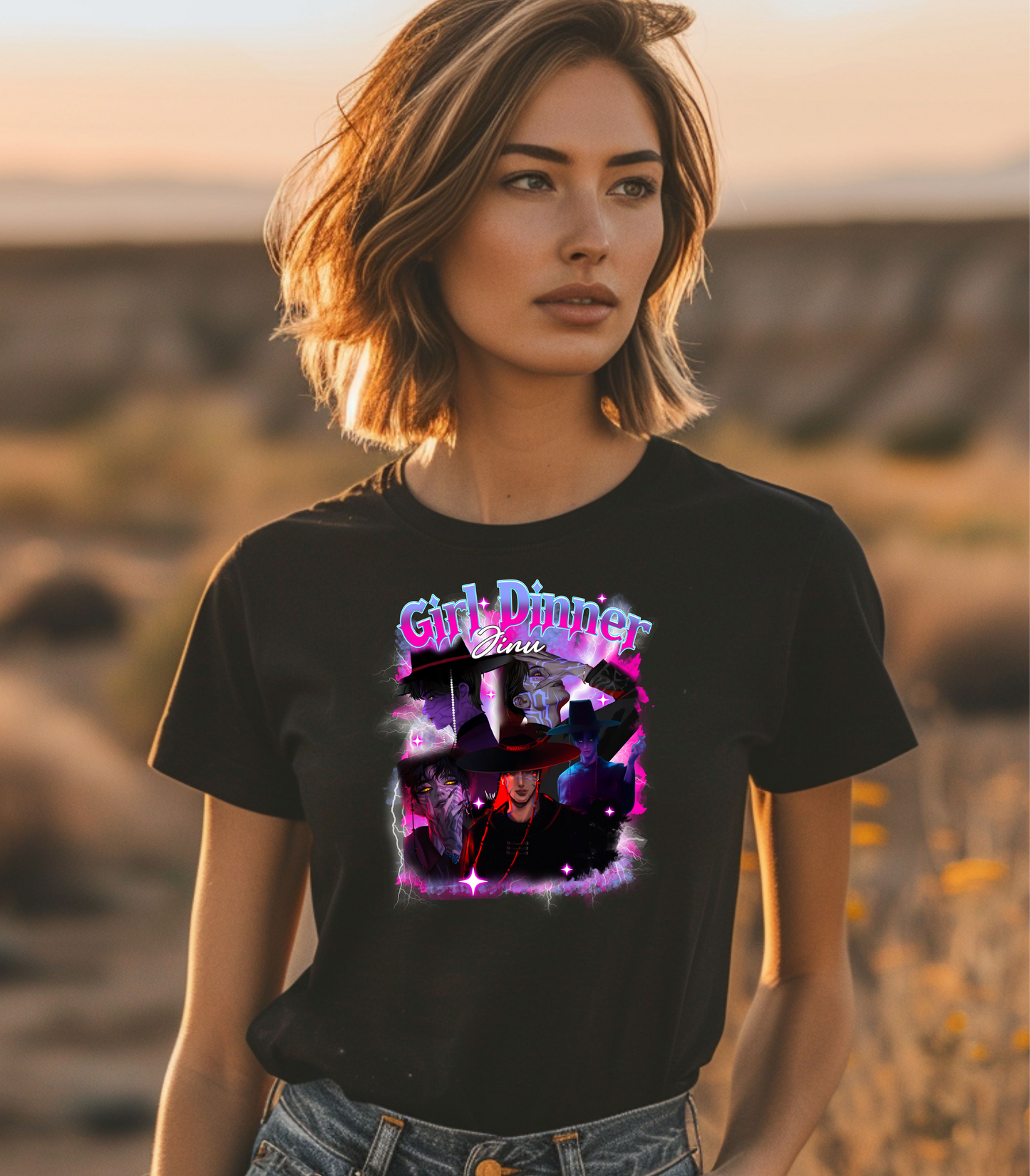 Kpop Girl Dinner Jinu Unisex T-Shirt