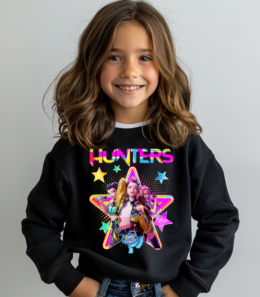 Kpop Hunters Youth Crewneck Sweatshirt