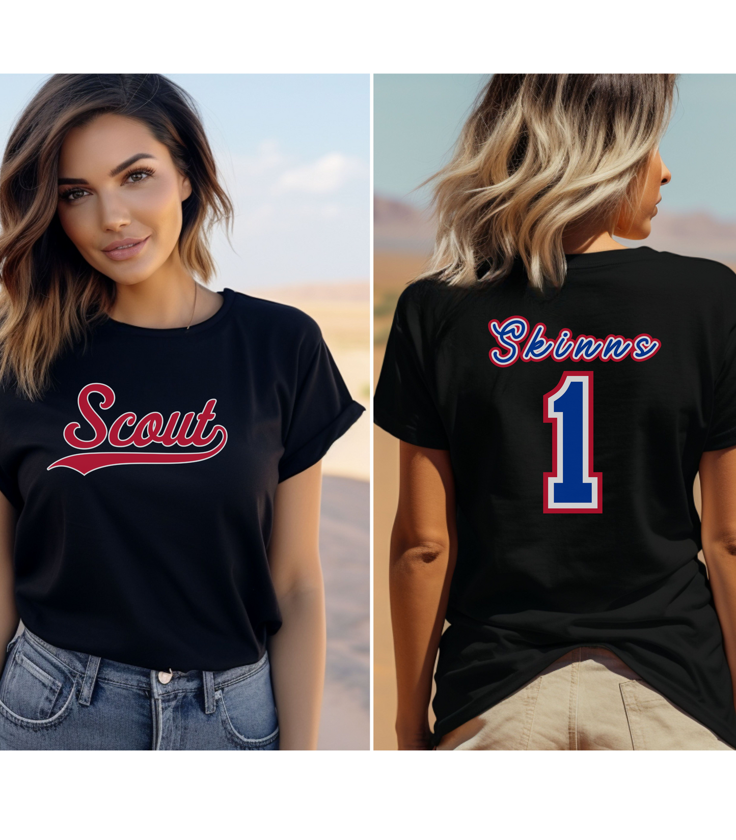 Personalized USA Scout Baseball T-Shirt