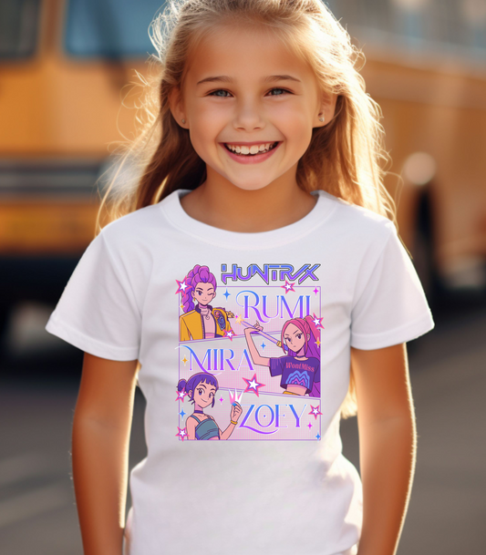 Kpop Huntrix Girls Youth Tee