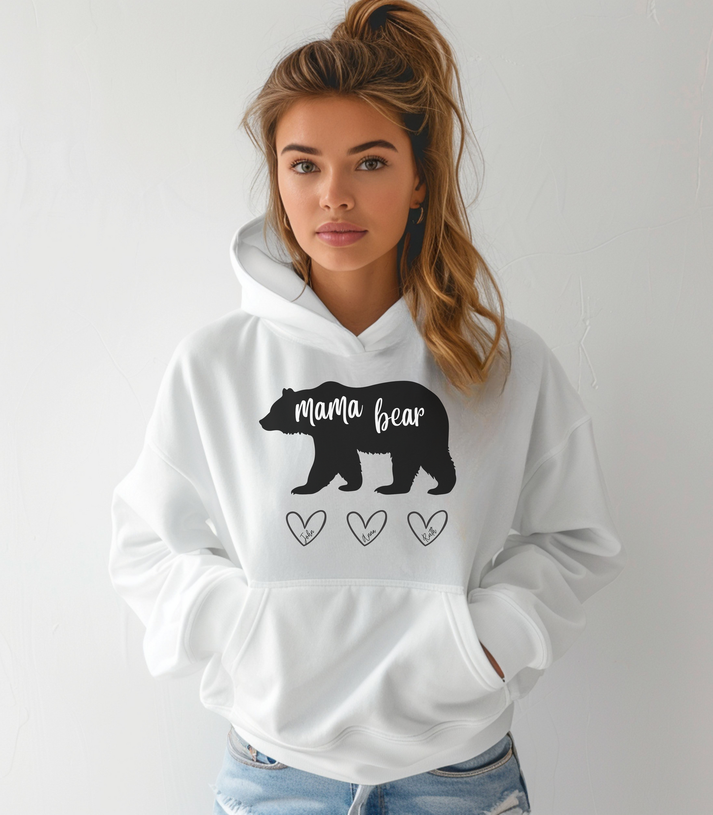 Personalized Mama Bear Hoodie
