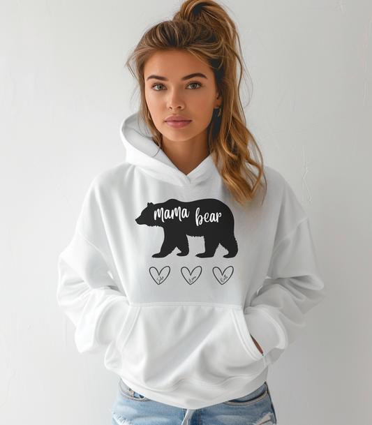 Personalized Mama Bear Hoodie
