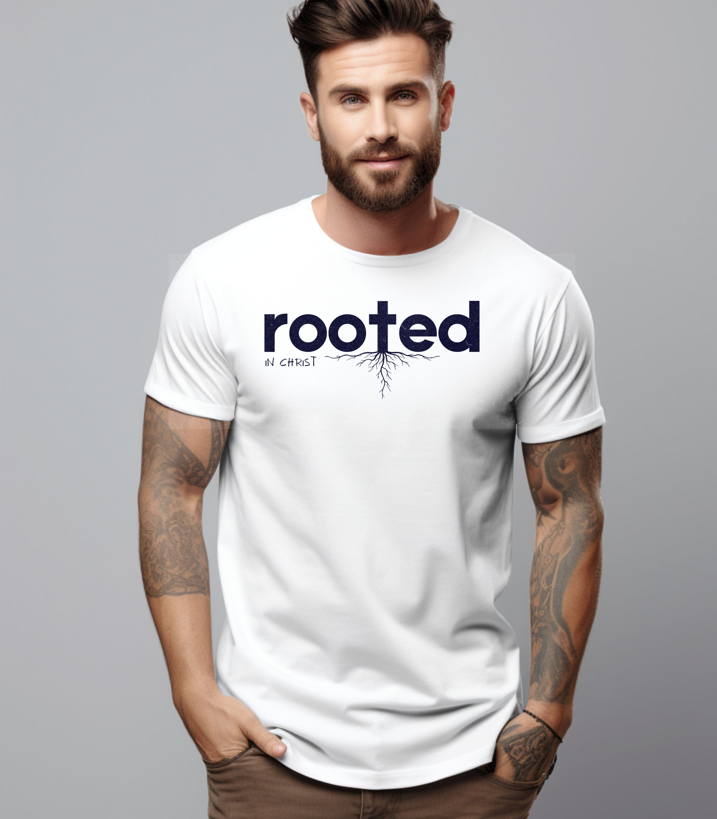 Rooted in Christ Unisex Softstyle T-Shirt