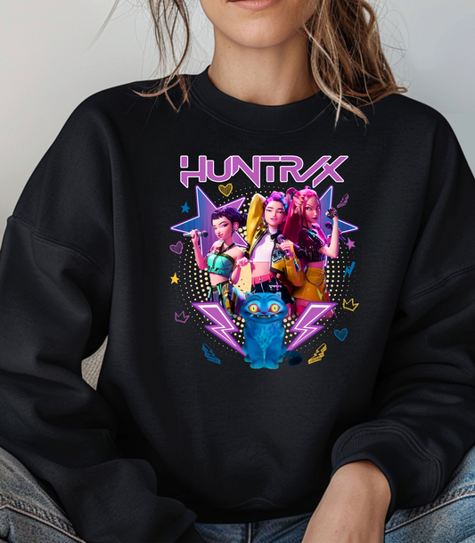 Kpop Huntrix Star Crewneck Sweatshirt