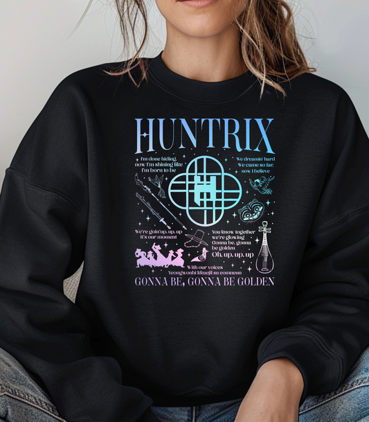 Kpop HUNTRIX Crewneck Sweatshirt