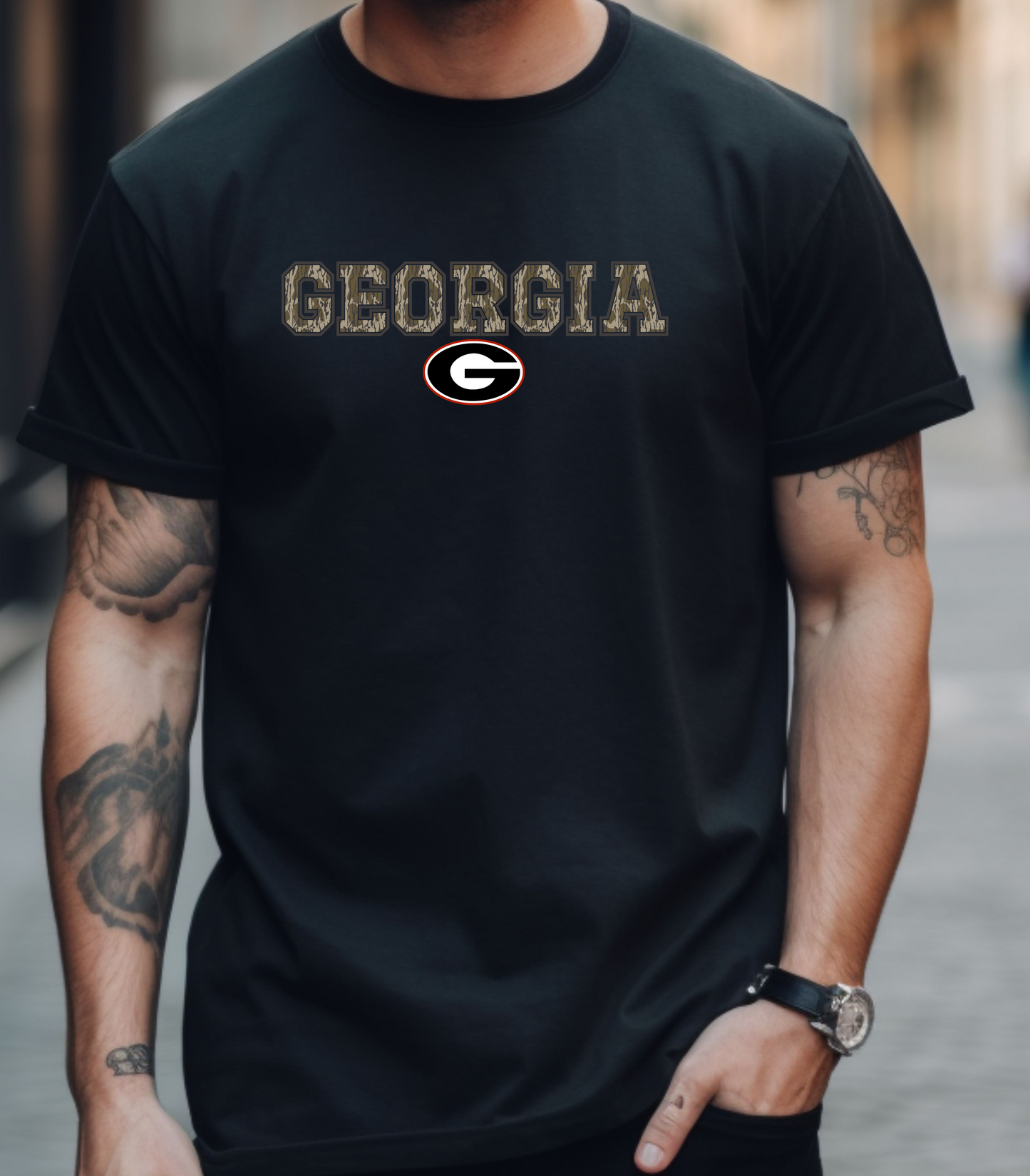 Camo Georgia G T-Shirt