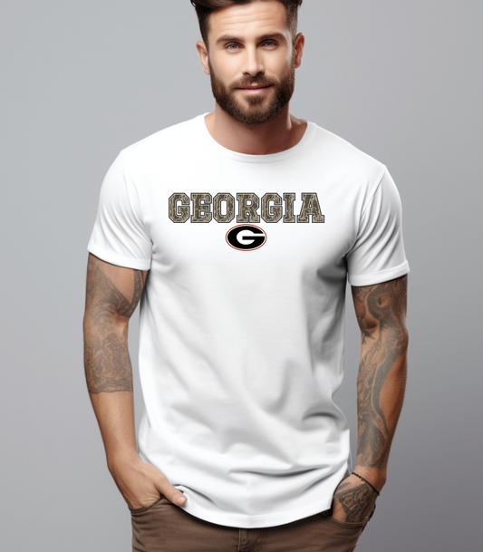 Camo Georgia G T-Shirt