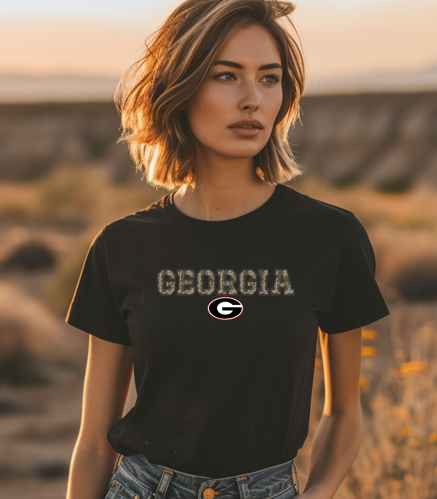 Camo Georgia G T-Shirt