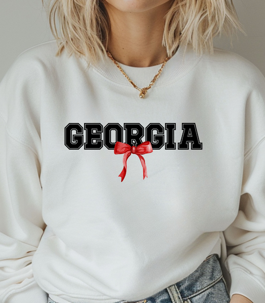 Georgia Bow Sweatshirt