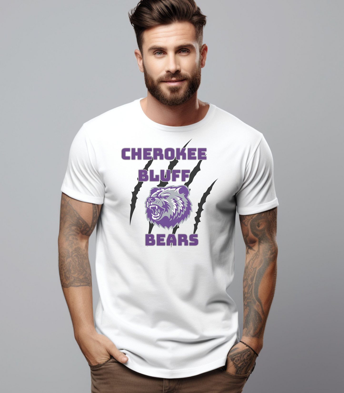 Cherokee Bluff Bears Claw Unisex Softstyle T-Shirt