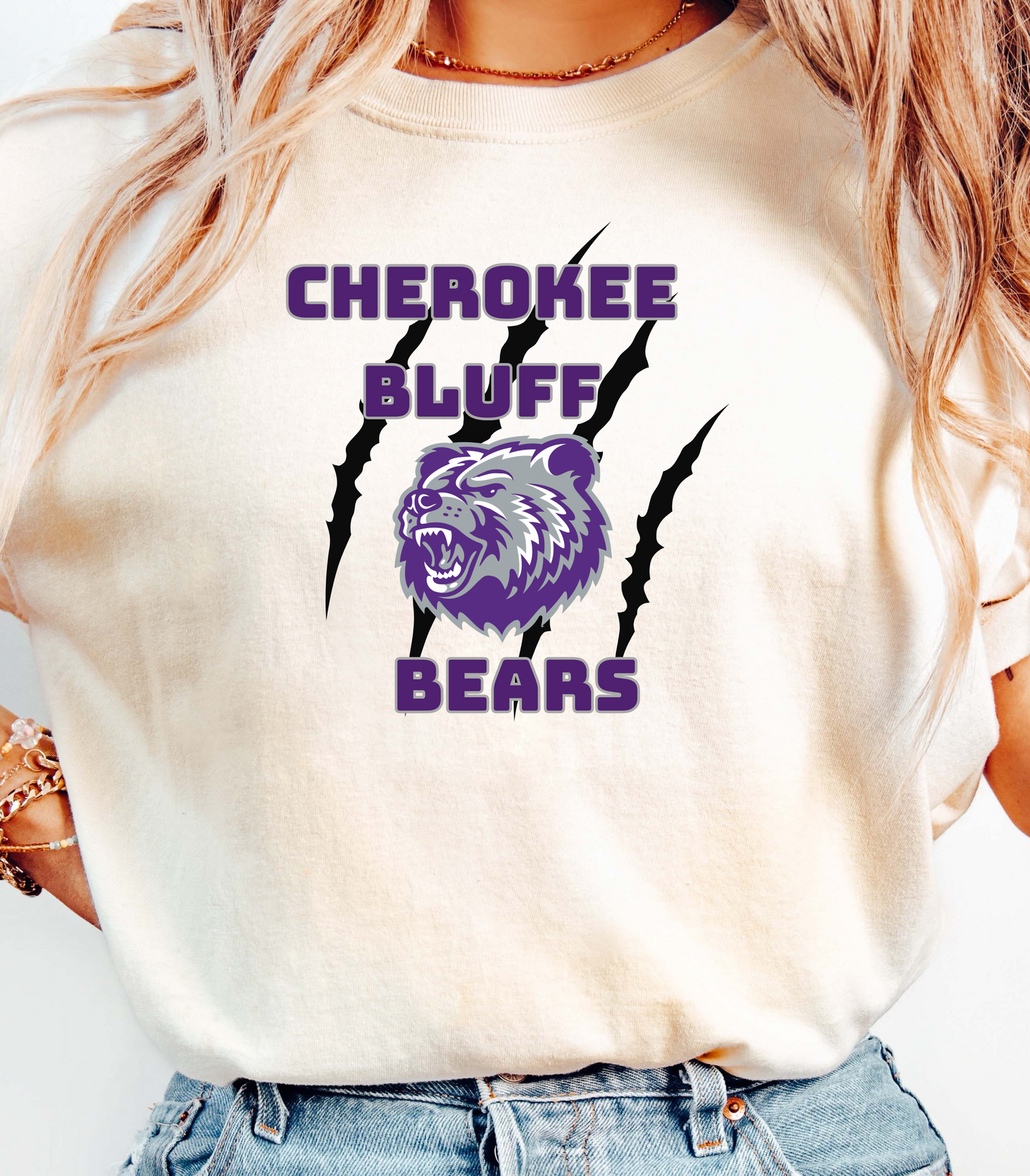 Cherokee Bluff Bears Claw Unisex Softstyle T-Shirt