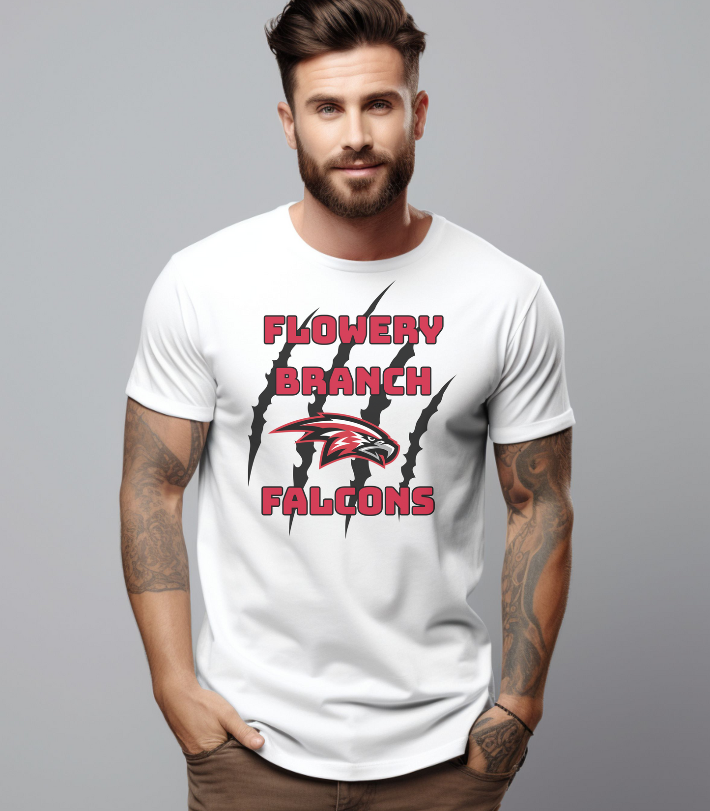 Flowery Branch Falcons Claw T-Shirt