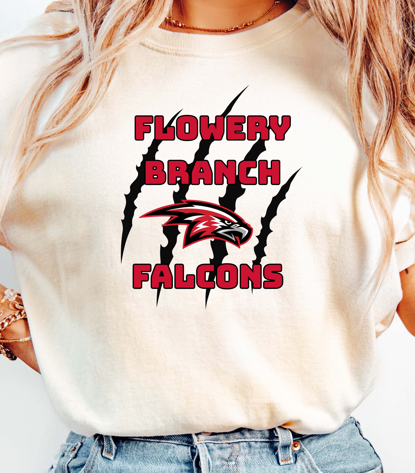 Flowery Branch Falcons Claw T-Shirt
