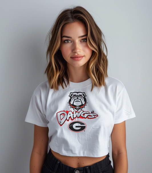 Dawgs Crop Top