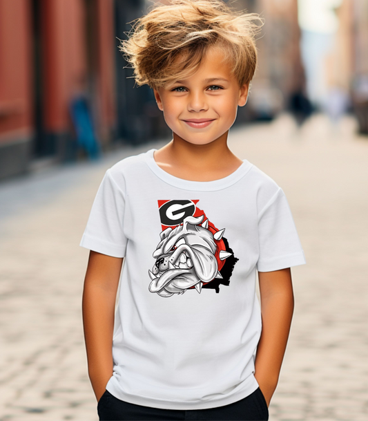 Georgia Bulldog Kids Tee