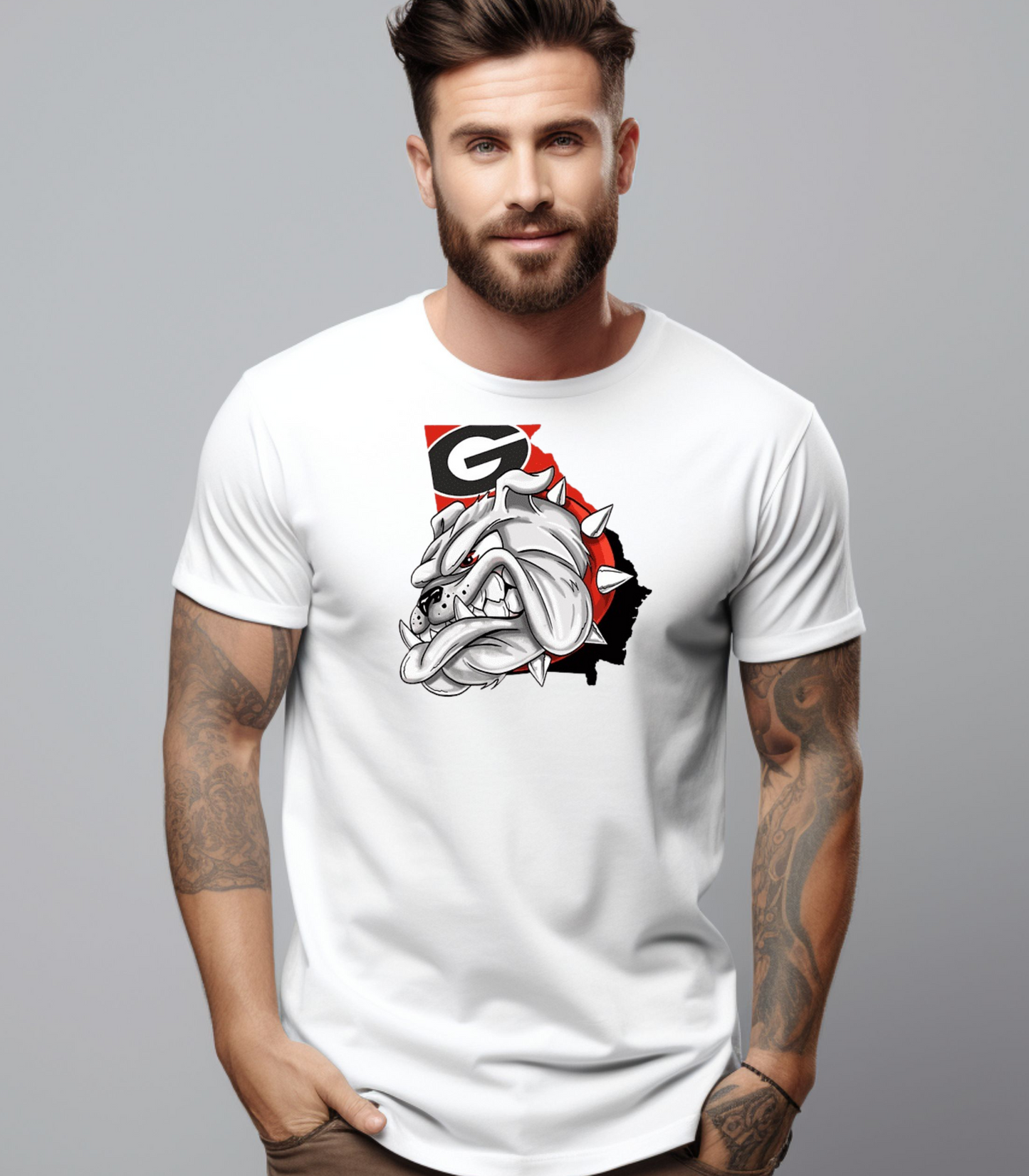 Georgia Bulldogs Unisex Softstyle T-Shirt