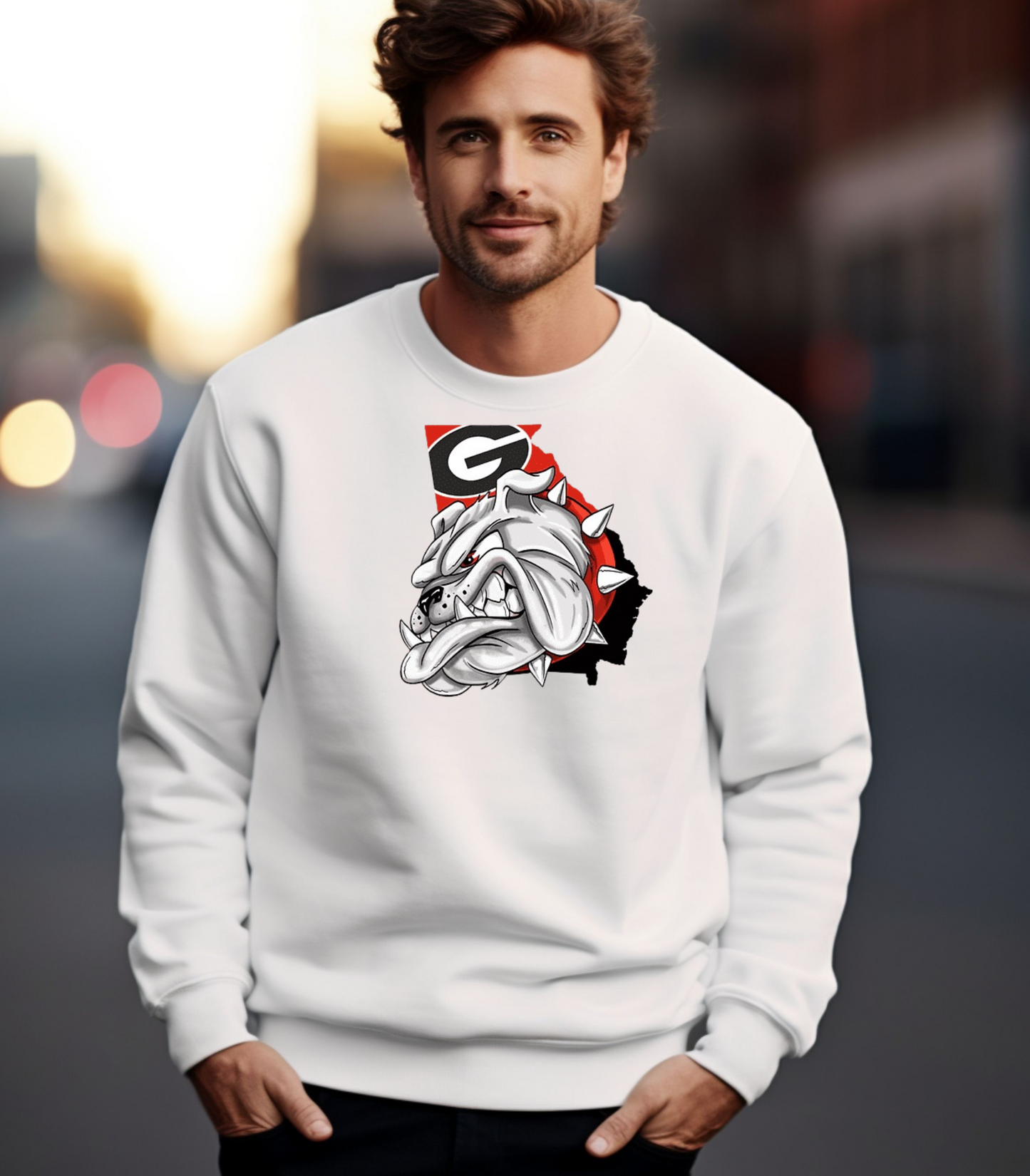 Georgia Bulldogs Crewneck Sweatshirt