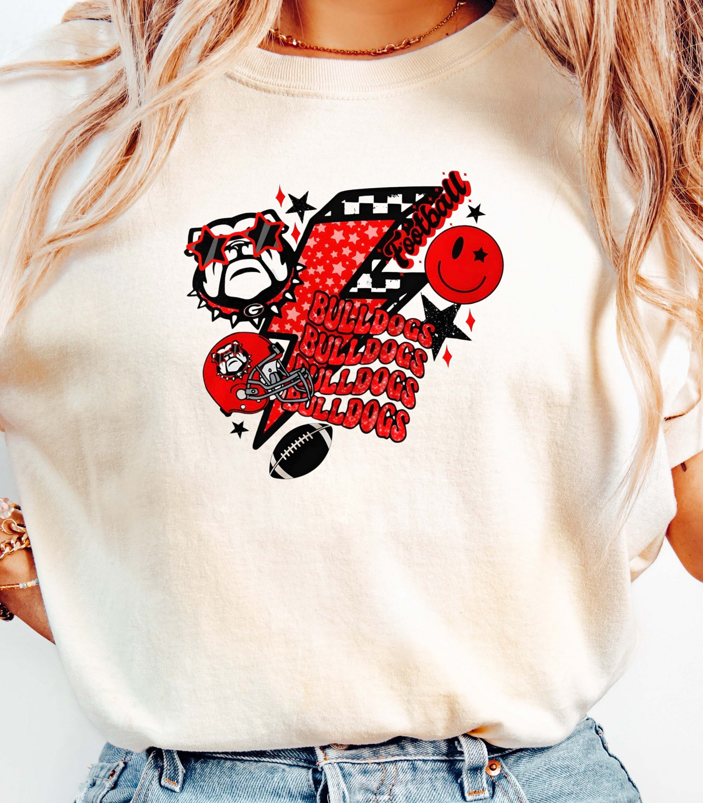 Playful Bulldogs Softstyle T-Shirt