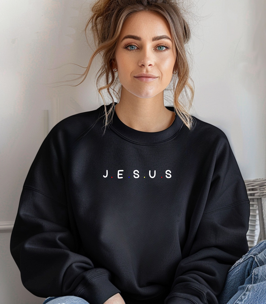 Jesus "Friends" Crewneck Sweatshirt